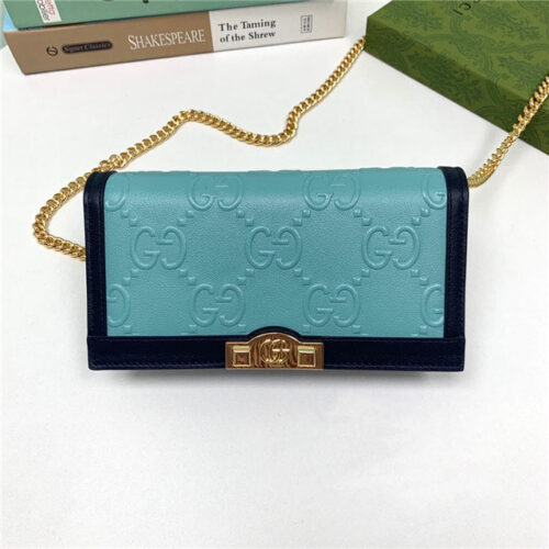 High Quality Luxury Gucci GG Wallet With Chain (Varied Colors) product detail