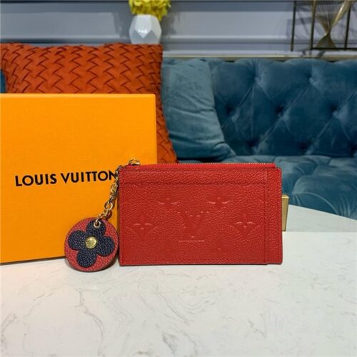 High Quality Luxury Louis Vuitton Zipped Card Holder (Varied Colors) product detail