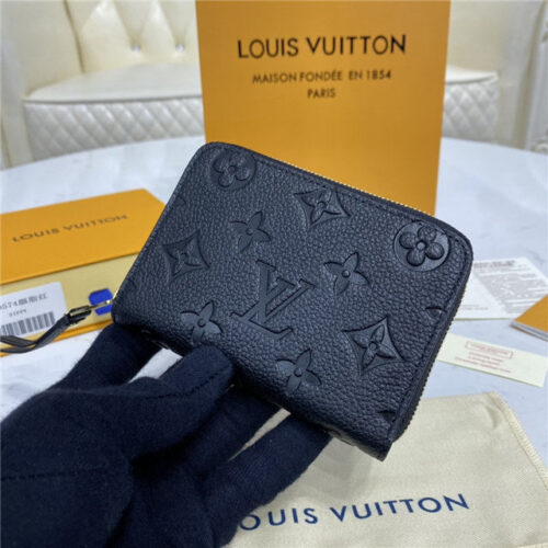 High Quality Luxury Louis Vuitton Zippy Coin Purse Monogram Empreinte (Varied Colors)