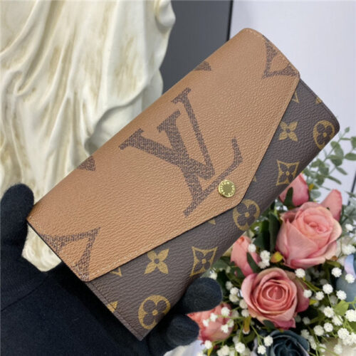 High Quality Luxury Louis Vuitton Sarah Wallet – Style 48087
