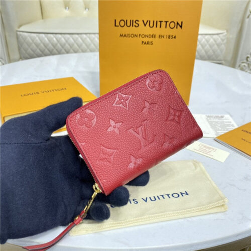 High Quality Luxury Louis Vuitton Zippy Coin Purse Monogram Empreinte (Varied Colors) product detail