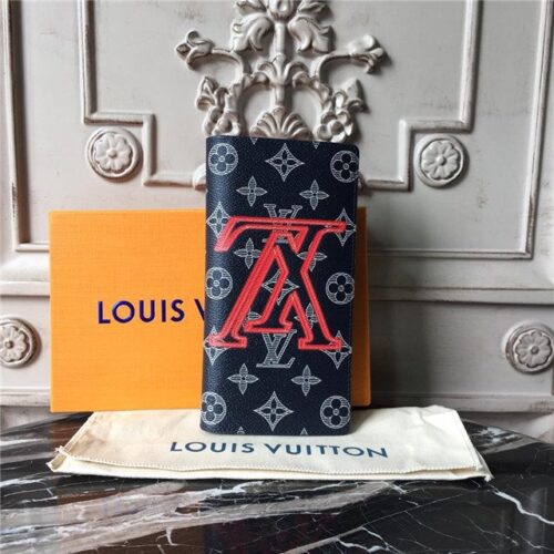 High Quality Luxury Louis Vuitton Brazza Wallet Monogram
