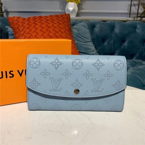 High Quality Luxury Louis Vuitton Iris Wallet Mahina (Varied Colors) product detail