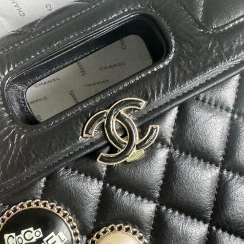 High Quality Luxury Chanel Badge Flap Bag – Style 46901 product detail