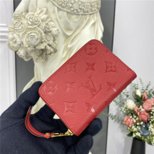 High Quality Luxury Louis Vuitton Zippy Coin Purse Monogram Empreinte (Varied Colors) product detail