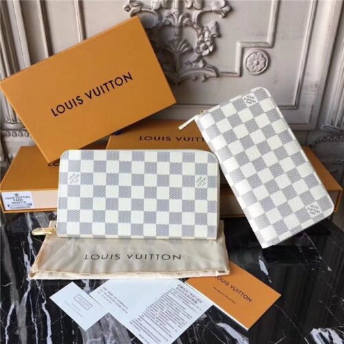 High Quality Luxury Louis Vuitton Damier Azur Zippy Organizer product detail
