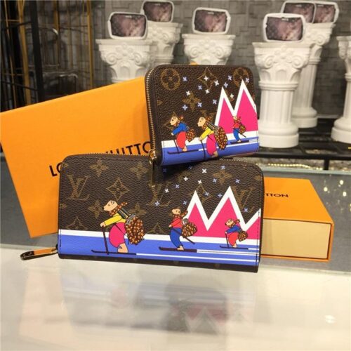 High Quality Luxury Louis Vuitton Zippy Wallet – Style 48237 product detail