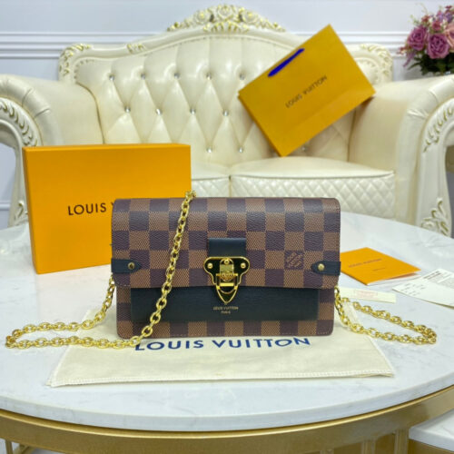 High Quality Luxury Louis Vuitton Vavin Chain Wallet