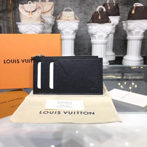 High Quality Luxury Louis Vuitton Coin Card Holder – Style 47383