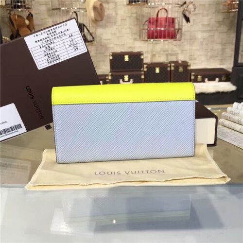 High Quality Luxury Louis Vuitton Twist Wallet (Acid Yellow) product detail