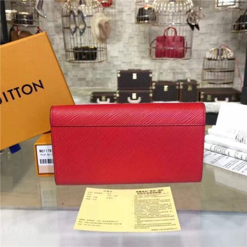 High Quality Luxury Louis Vuitton Twist Wallet (Coquelicot) product detail