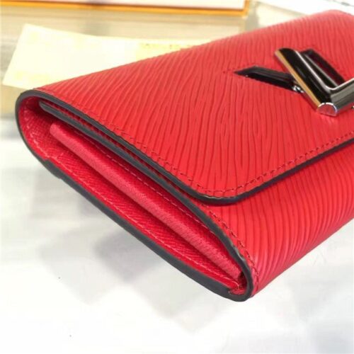 High Quality Luxury Louis Vuitton Twist Wallet (Coquelicot) product detail