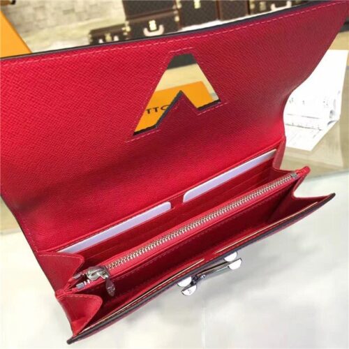 High Quality Luxury Louis Vuitton Twist Wallet (Coquelicot) product detail