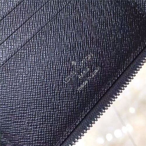 High Quality Luxury Louis Vuitton Zip Compact Wallet (Damier Graphite) product detail