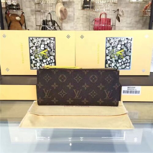 High Quality Luxury Louis Vuitton Monogram Adele Wallets (Varied Colors)