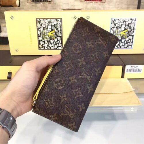 High Quality Luxury Louis Vuitton Monogram Adele Wallets (Varied Colors) alternate view