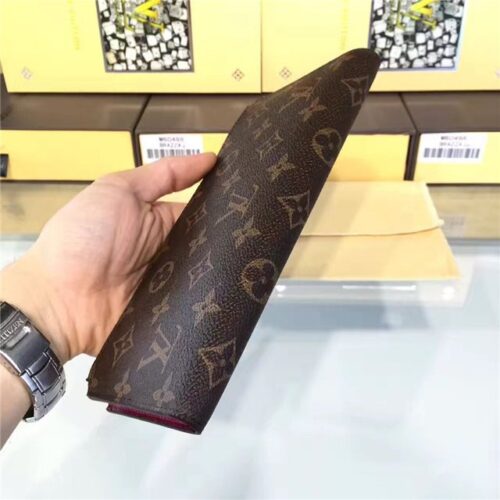 High Quality Luxury Louis Vuitton Adele Wallet Fuchsia alternate view