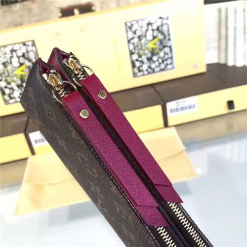 High Quality Luxury Louis Vuitton Adele Wallet Fuchsia product detail