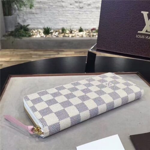 High Quality Luxury Louis Vuitton Azur Clemence Wallet Rose Ballerine product detail
