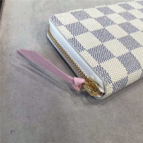 High Quality Luxury Louis Vuitton Azur Clemence Wallet Rose Ballerine product detail