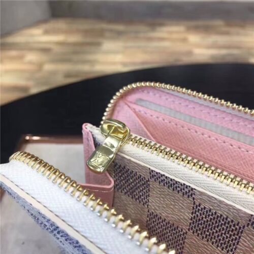 High Quality Luxury Louis Vuitton Azur Clemence Wallet Rose Ballerine product detail