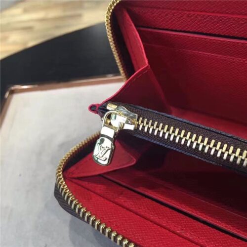 High Quality Luxury Louis Vuitton Damier Clemence Wallet Brown product detail