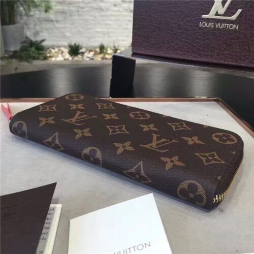 High Quality Luxury Louis Vuitton Monogram Clemence Wallet Poppy product detail