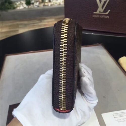 High Quality Luxury Louis Vuitton Monogram Clemence Wallet Poppy product detail