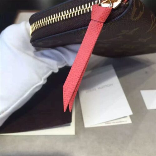 High Quality Luxury Louis Vuitton Monogram Clemence Wallet Poppy product detail