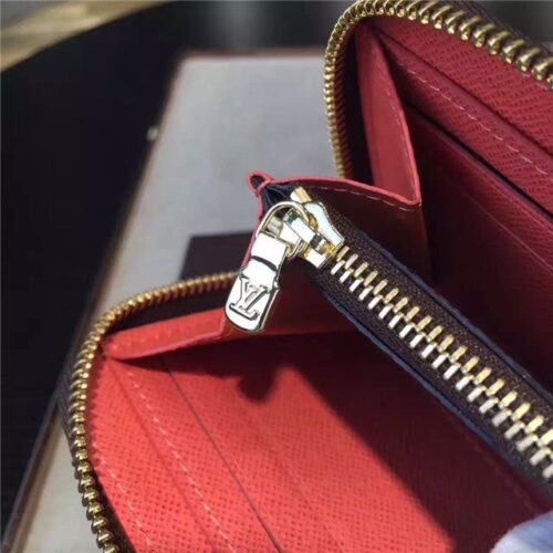 High Quality Luxury Louis Vuitton Monogram Clemence Wallet Poppy product detail