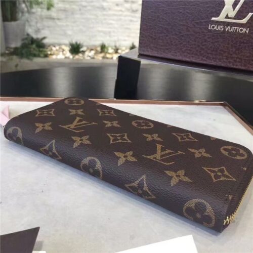 High Quality Luxury Louis Vuitton Monogram Clemence Wallet Rose Ballerine product detail