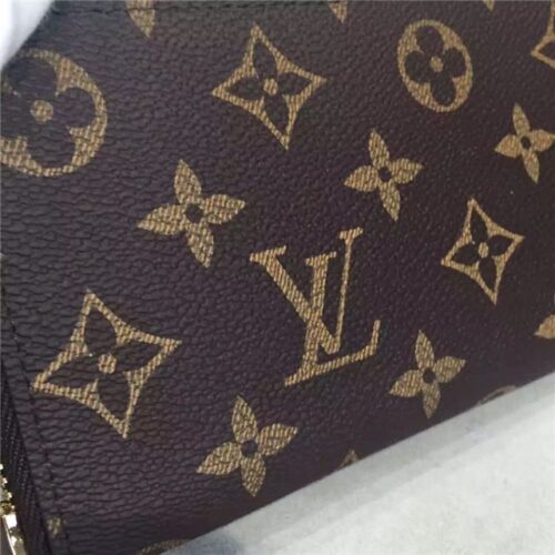 High Quality Luxury Louis Vuitton Monogram Clemence Wallet Rose Ballerine product detail
