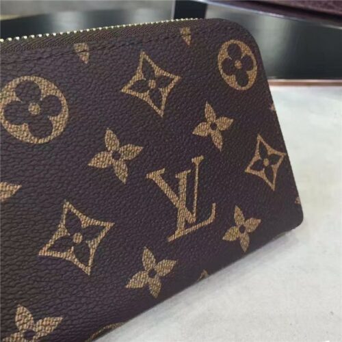 High Quality Luxury Louis Vuitton Monogram Clemence Wallet Fuchsia product detail
