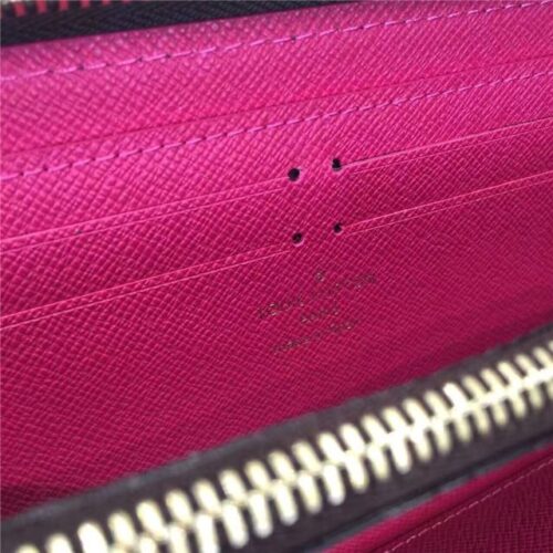 High Quality Luxury Louis Vuitton Monogram Clemence Wallet Hot Pink product detail