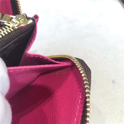 High Quality Luxury Louis Vuitton Monogram Clemence Wallet Hot Pink product detail