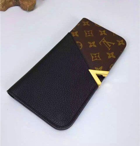High Quality Luxury Louis Vuitton Monogram Kimono Wallet Noir