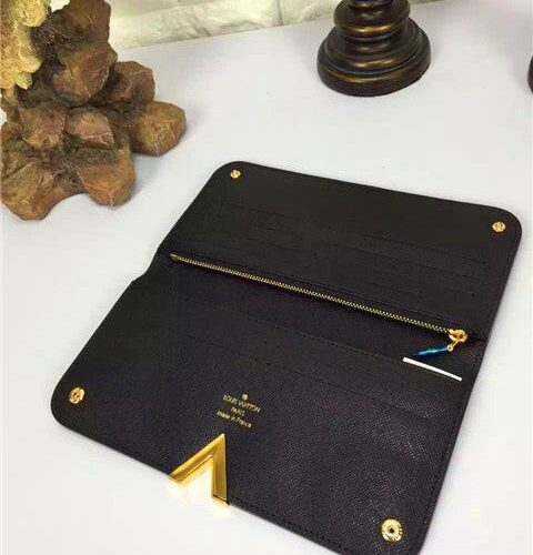 High Quality Luxury Louis Vuitton Monogram Kimono Wallet Noir product detail