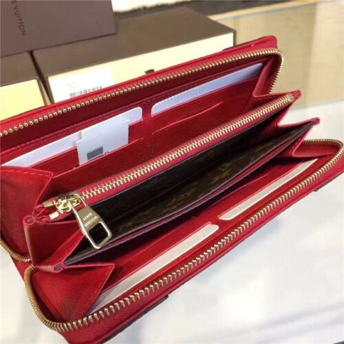 High Quality Luxury Louis Vuitton Zippy Wallet Retiro Poppy product detail