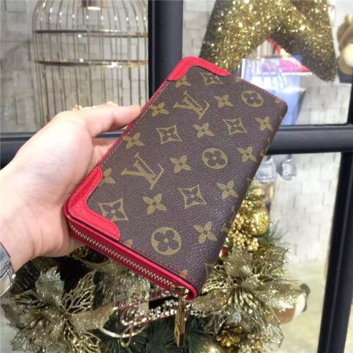 High Quality Luxury Louis Vuitton Zippy Wallet Retiro Poppy product detail