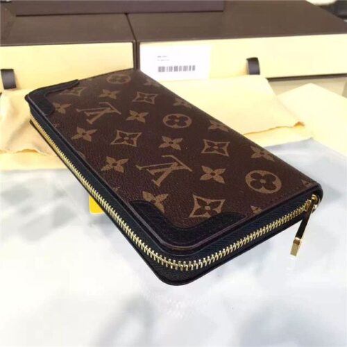 High Quality Luxury Louis Vuitton Zippy Wallet Retiro Noir alternate view