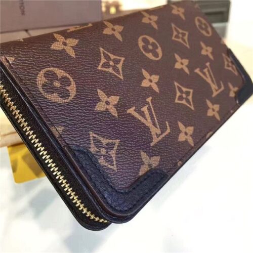High Quality Luxury Louis Vuitton Zippy Wallet Retiro Noir product detail