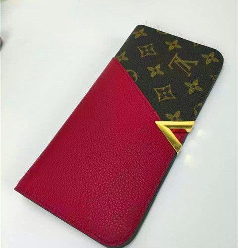High Quality Luxury Louis Vuitton Monogram Kimono Wallet Grape