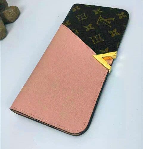 High Quality Luxury Louis Vuitton Monogram Kimono Wallet Rose Ballerine
