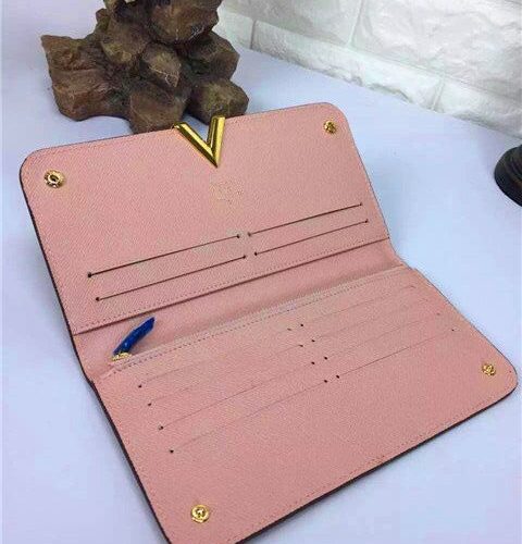 High Quality Luxury Louis Vuitton Monogram Kimono Wallet Rose Ballerine product detail