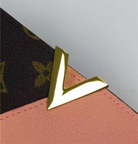 High Quality Luxury Louis Vuitton Monogram Kimono Wallet Rose Ballerine product detail