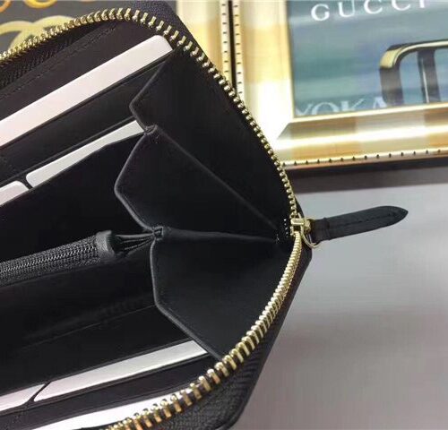 High Quality Luxury Gucci Sylvie Leather Zip Around Wallet (Varied Colors) product detail
