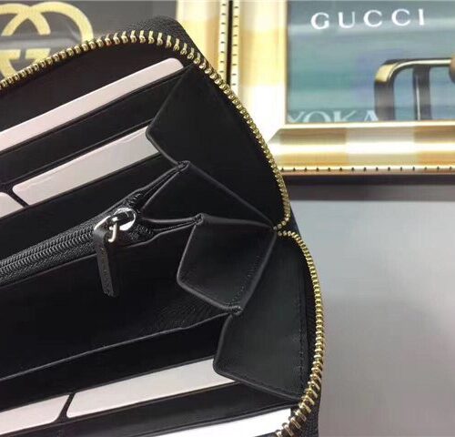 High Quality Luxury Gucci Sylvie Leather Zip Around Wallet (Varied Colors) product detail