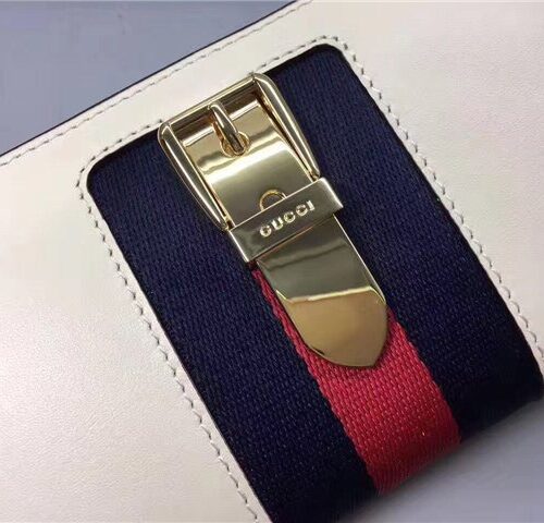 High Quality Luxury Gucci Sylvie Leather Zip Around Wallet (Varied Colors) product detail