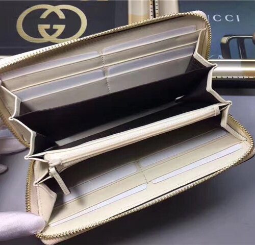 High Quality Luxury Gucci Sylvie Leather Zip Around Wallet (Varied Colors) product detail