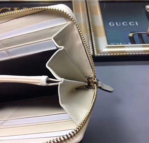 High Quality Luxury Gucci Sylvie Leather Zip Around Wallet (Varied Colors) product detail